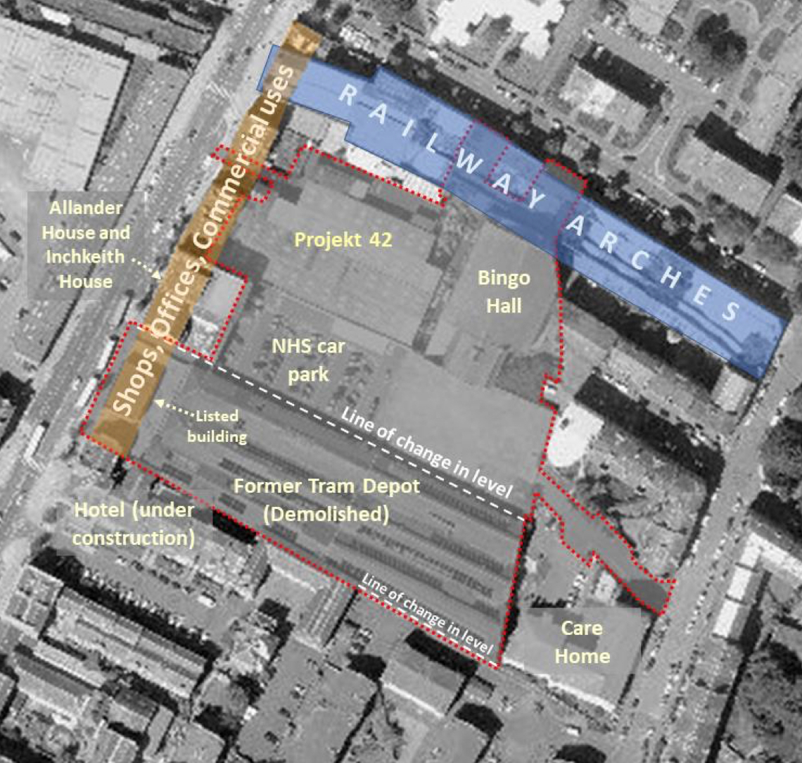 Halmyre Street plan