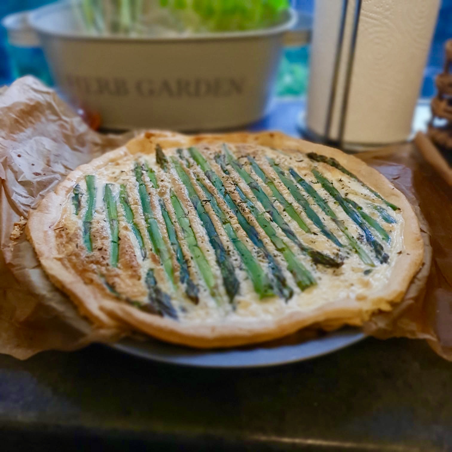 asparagus tart