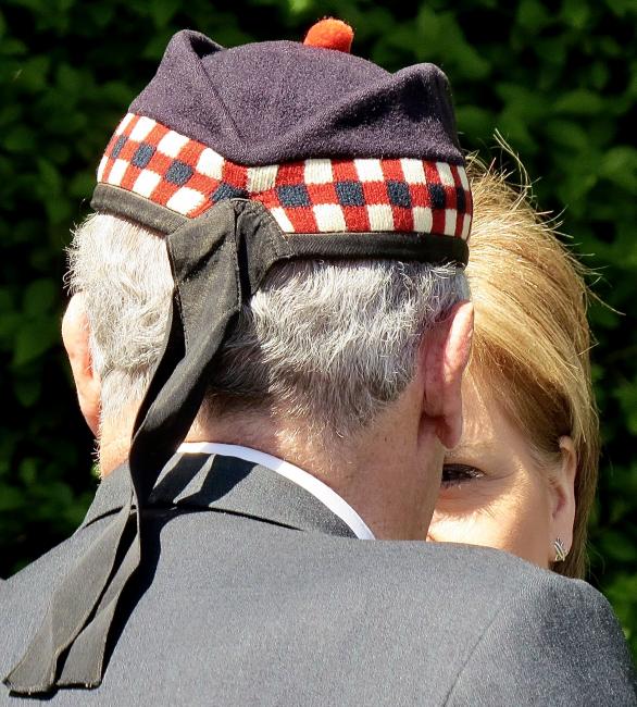 Nicola Sturgeon's undaunted return gaze.